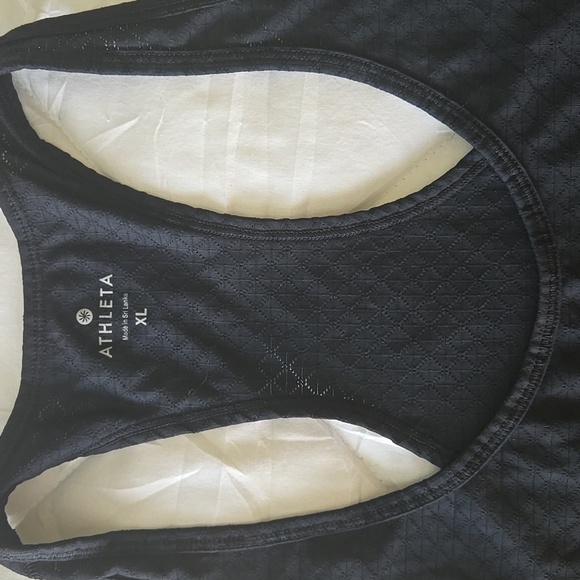 Athleta Black Racerback Performance Tank - Picture 2 of 5